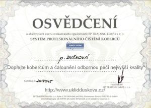 Certifikát